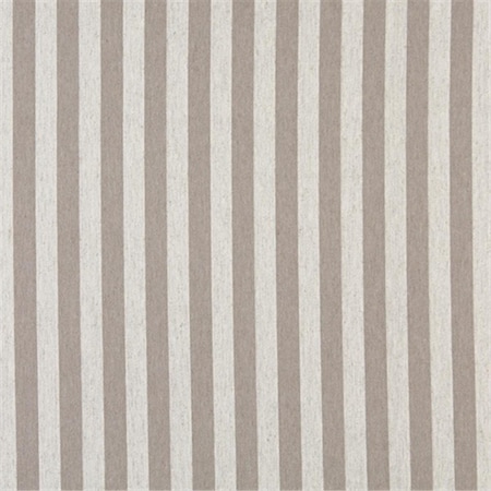 Designer Fabrics 54 in. Wide Grey And Off White- Striped- Designer Quality Upholstery Fabric K0009F